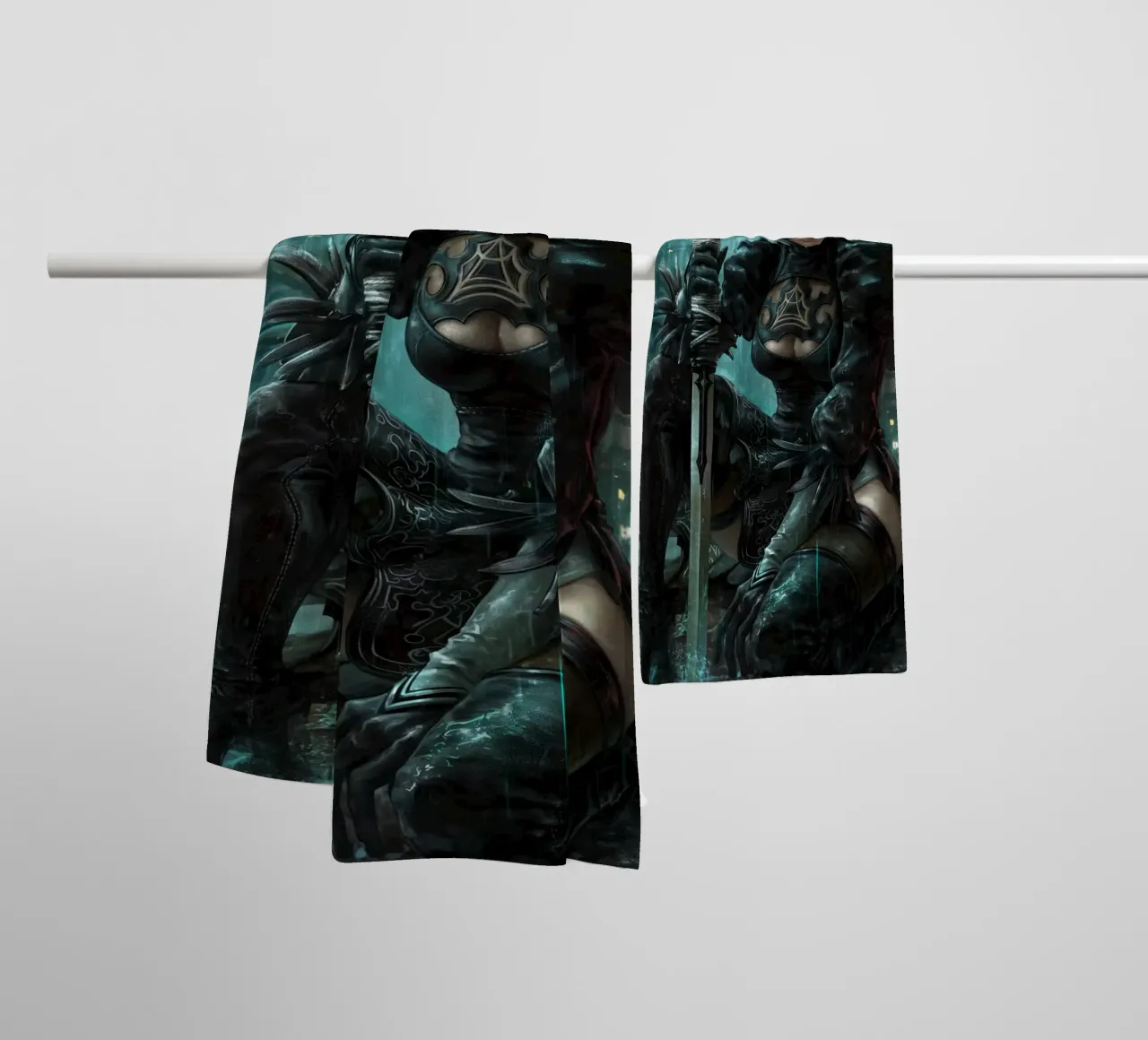 2B Nier Automata asciugamano da bagno da Fleur de Lys
