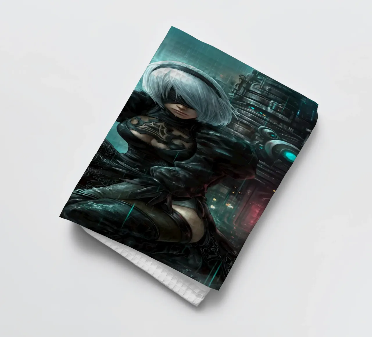 2B Nier Automata canovaccio da cucina da Fleur de Lys