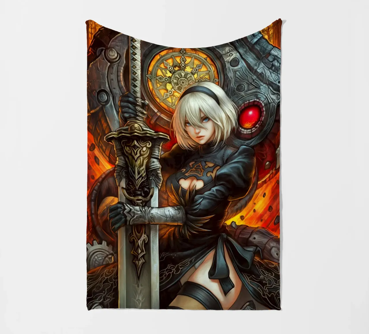 2B Nier Automata coperta in pile da Fleur de Lys