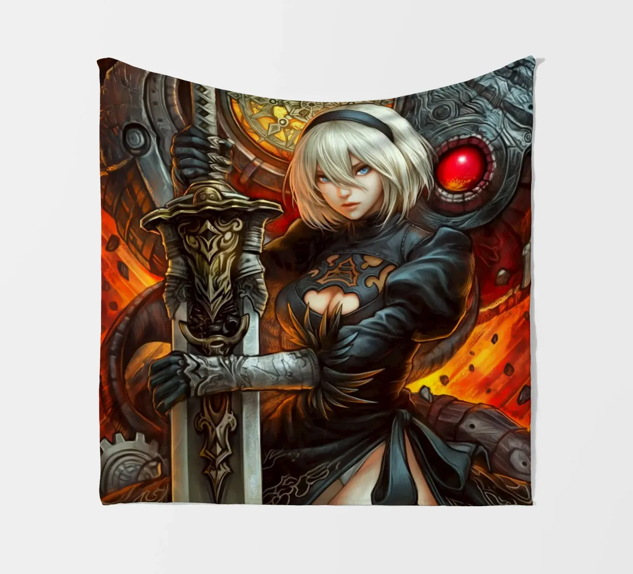 2B Nier Automata coperta in pile da Fleur de Lys