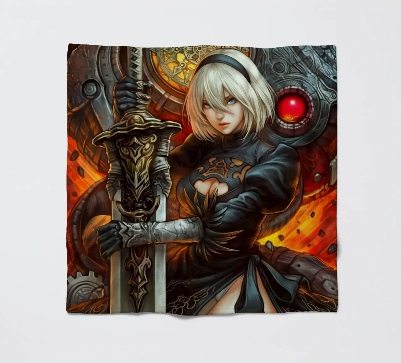 2B Nier Automata coperta in pile da Fleur de Lys