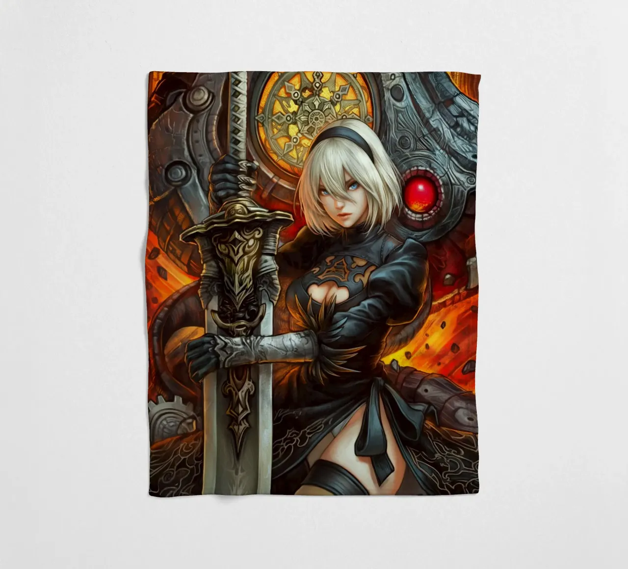 2B Nier Automata coperta in pile da Fleur de Lys