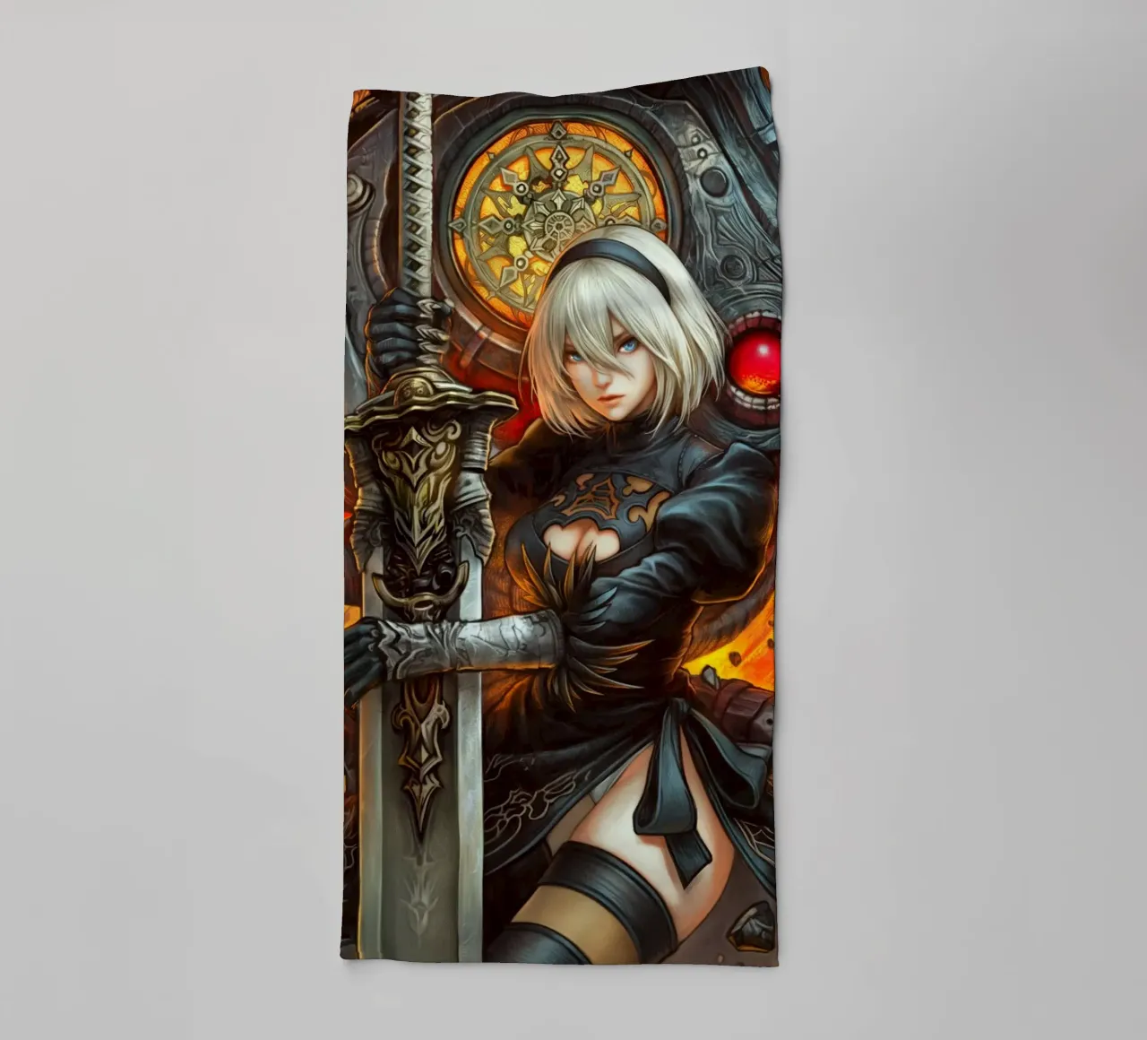 2B Nier Automata asciugamano da bagno da Fleur de Lys