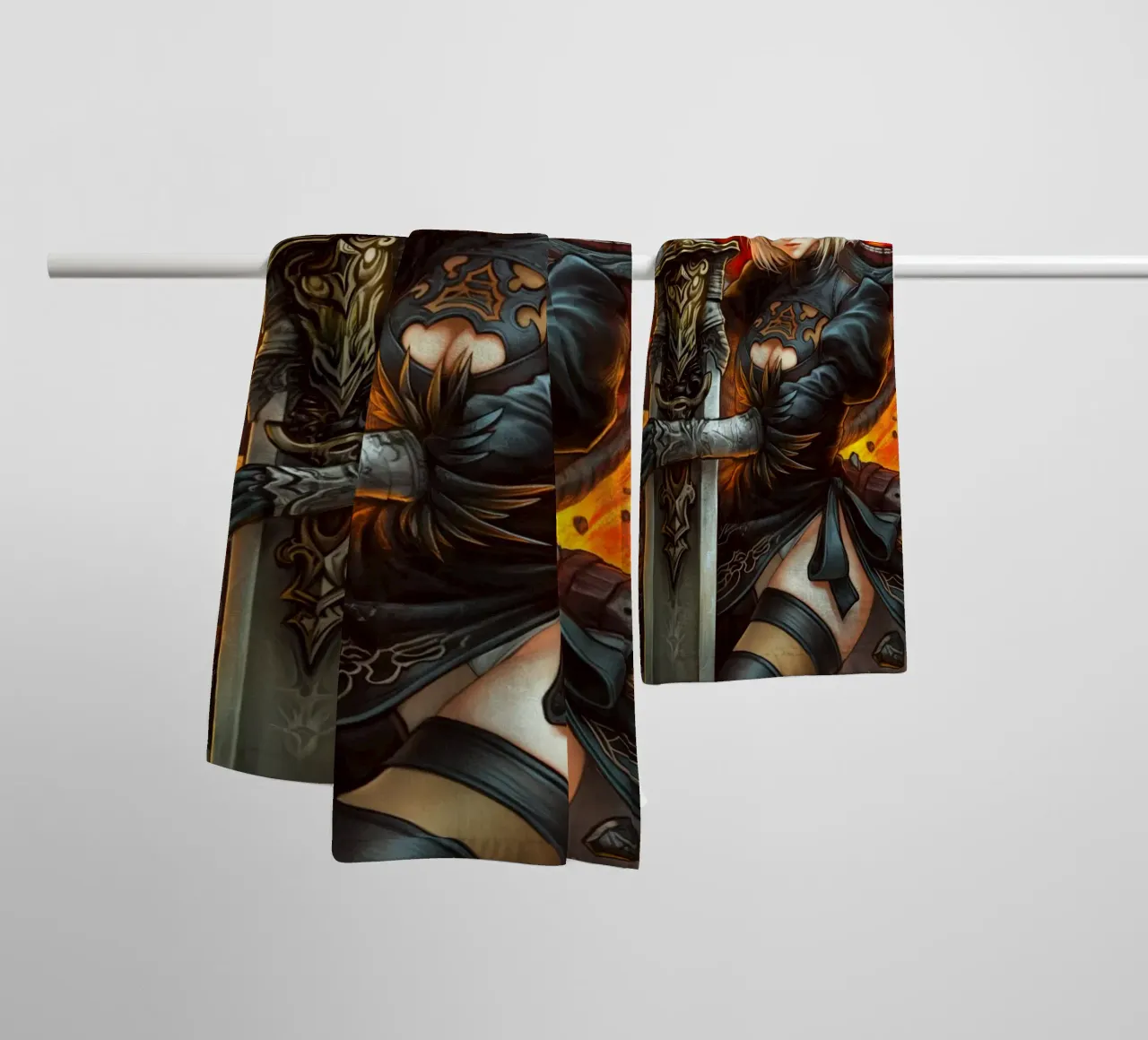 2B Nier Automata asciugamano da bagno da Fleur de Lys
