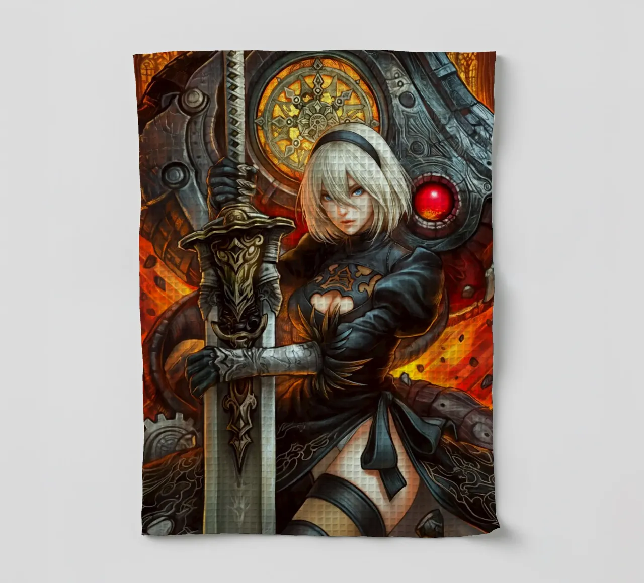 2B Nier Automata canovaccio da cucina da Fleur de Lys