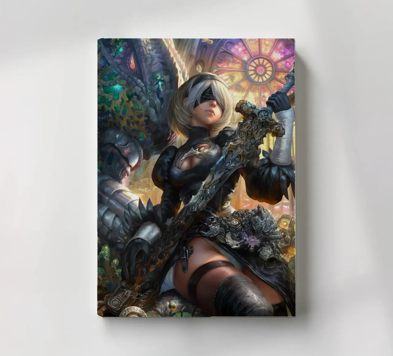 2B Nier Automata notebook by Fleur de Lys