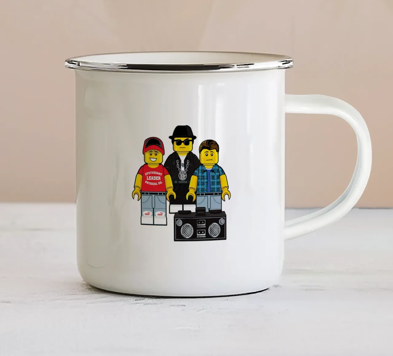 Beastie Boys Lego tazza in smalto da shiners
