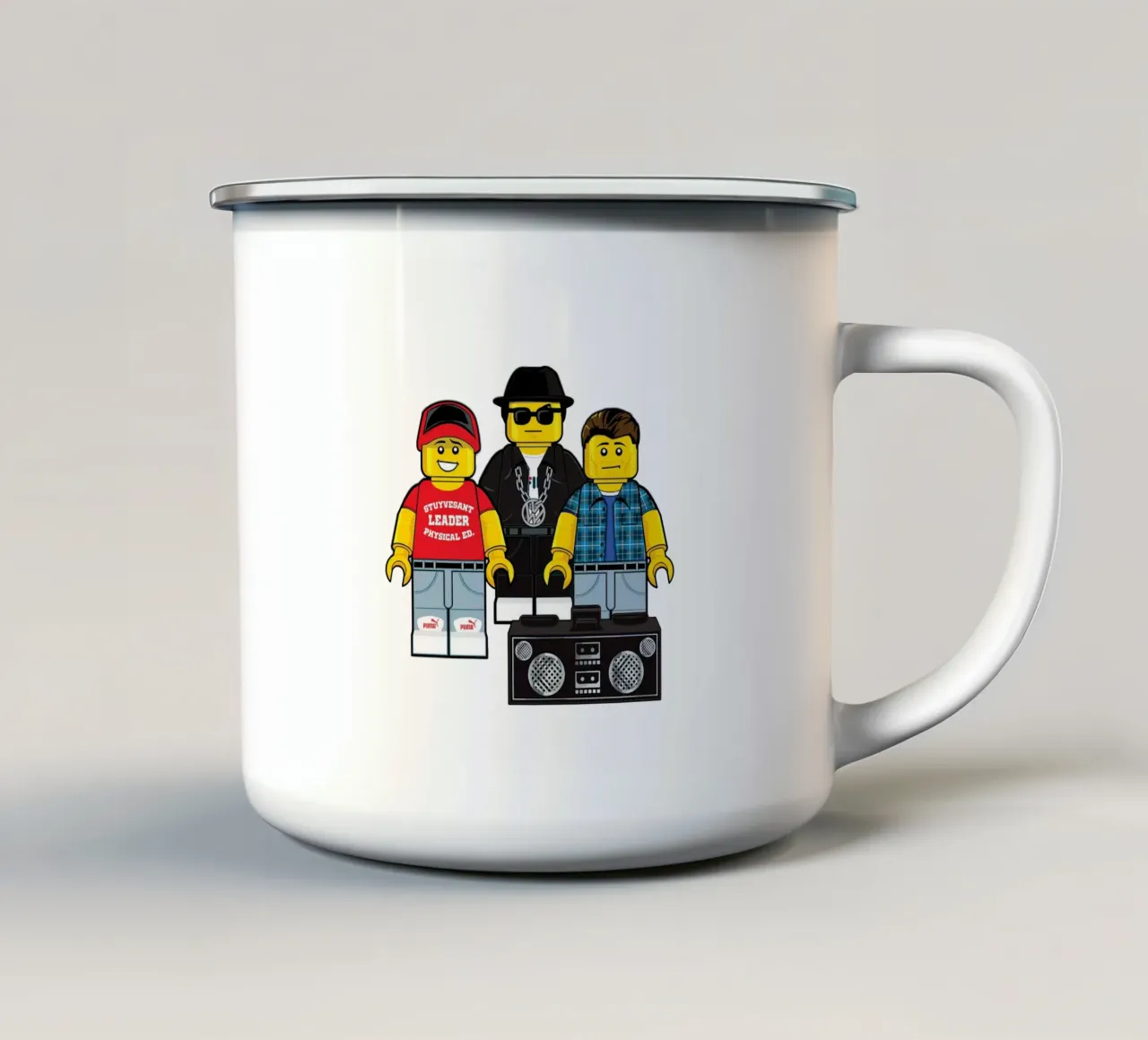 Beastie Boys Lego tazza in smalto da shiners