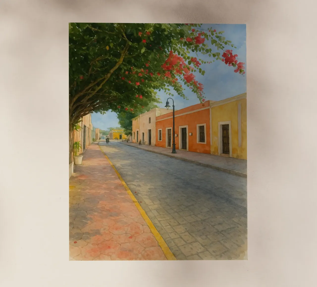 Valladolid Messico, strade del Messico pellicola backlit da Ramcdc