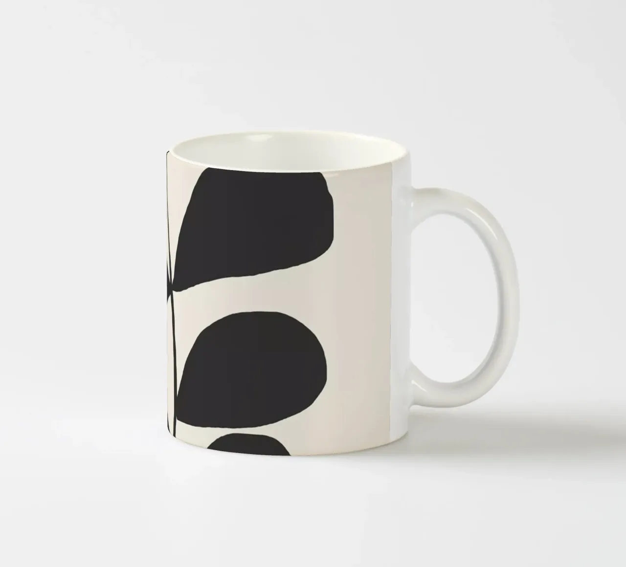 Astratto minimale -Pianta 3 tazza in ceramica da ThingDesign