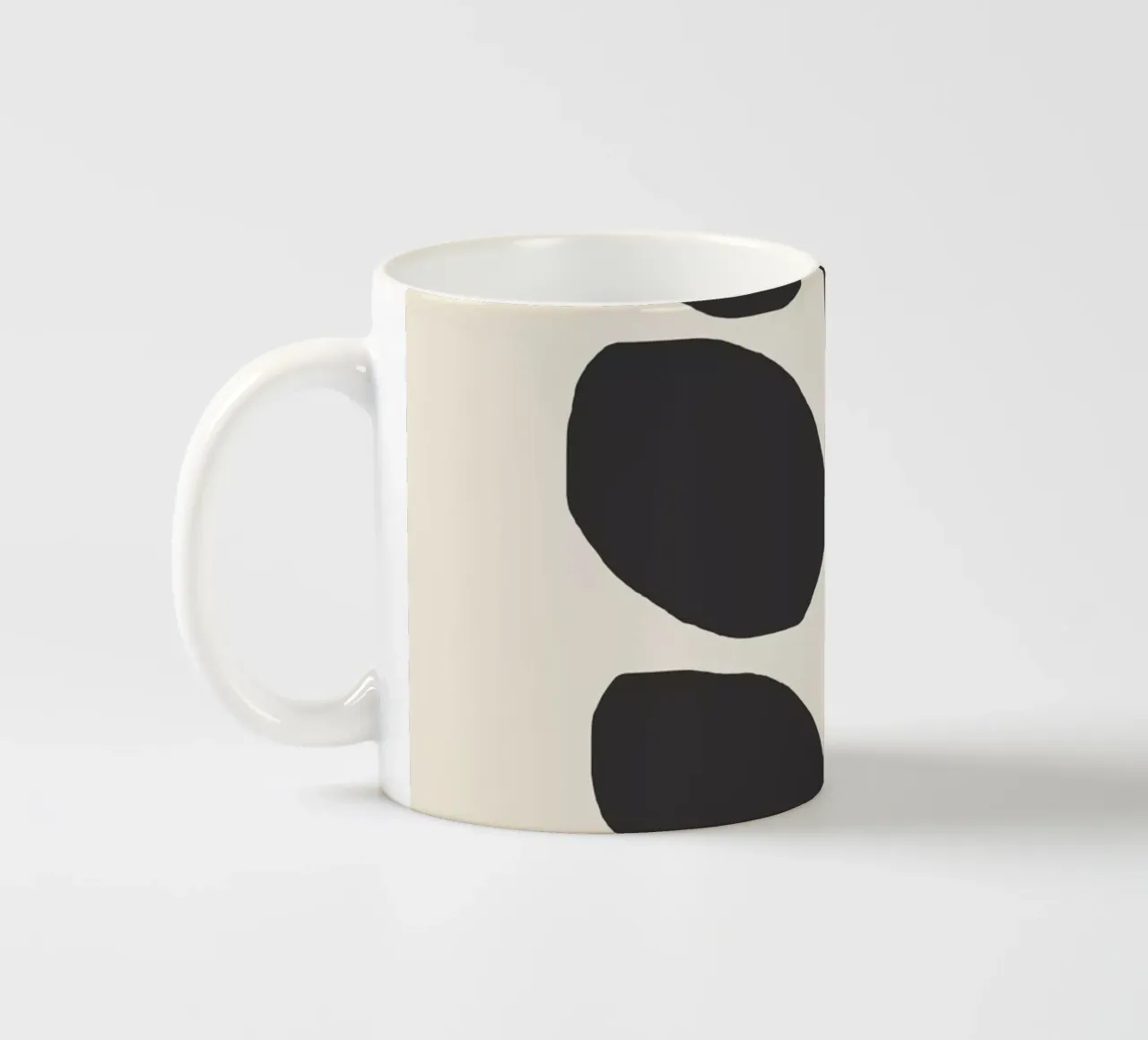 Astratto minimale -Pianta 3 tazza in ceramica da ThingDesign