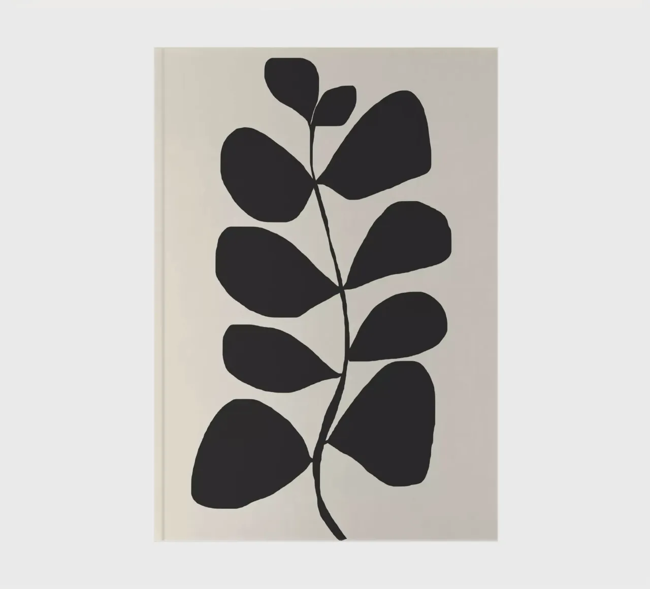 Abstract Minimal -Plant 3 notebook by ThingDesign