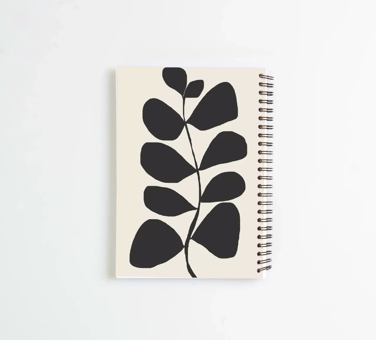 Abstract Minimal -Plant 3 spiral notebook by ThingDesign