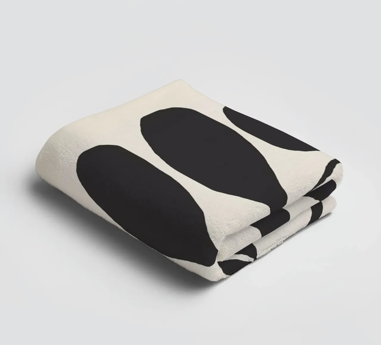 Abstrakt Minimal -Anlage 3 Handtuch von ThingDesign
