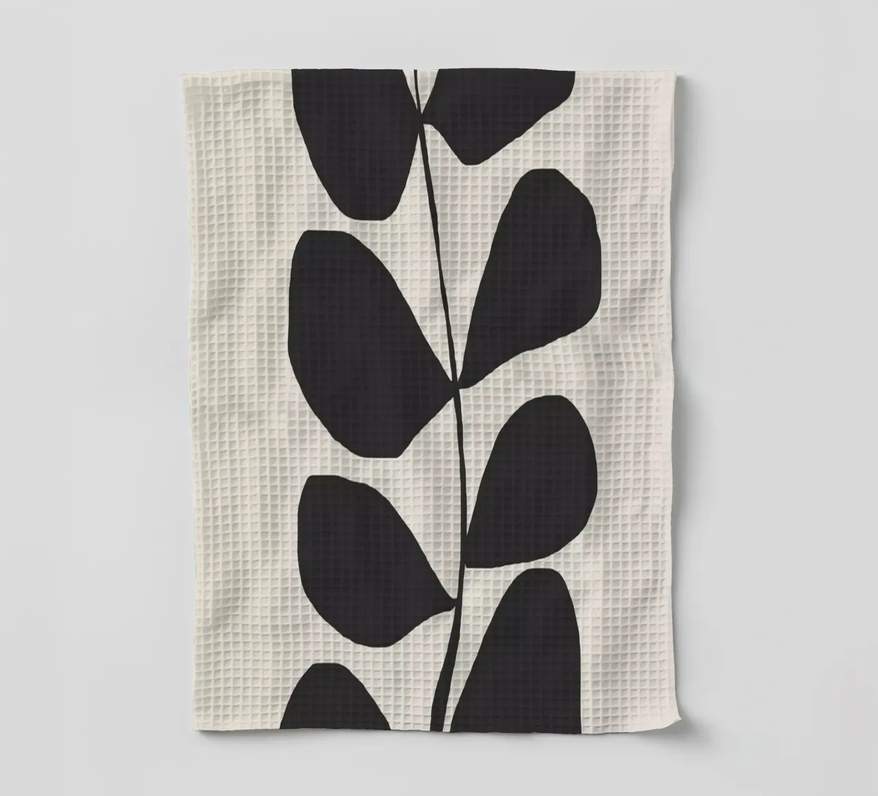 Abstrait Minimal - Plante 3 torchon de ThingDesign