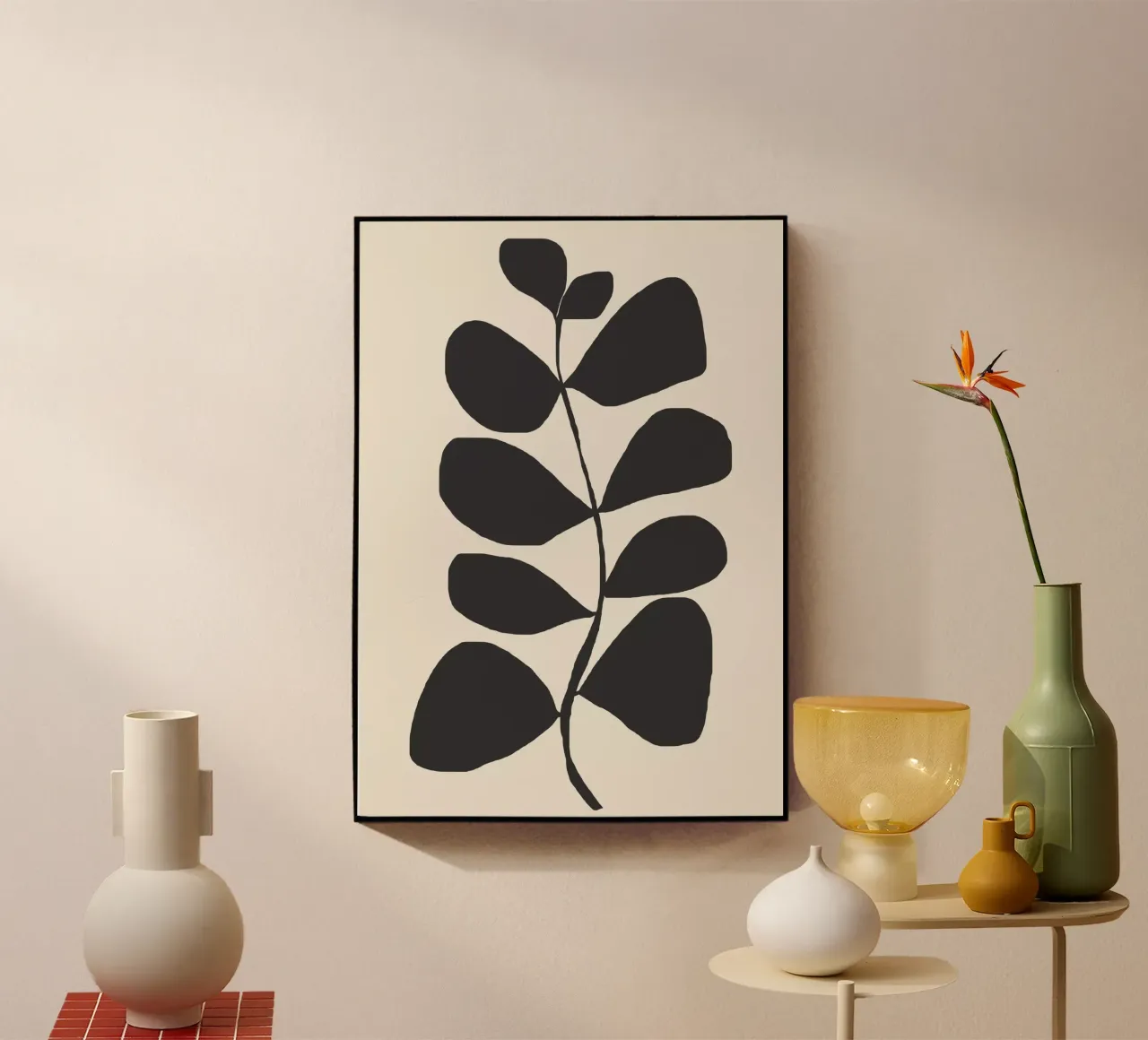 Abstract Minimal -Plant 3 acrylic glass by ThingDesign