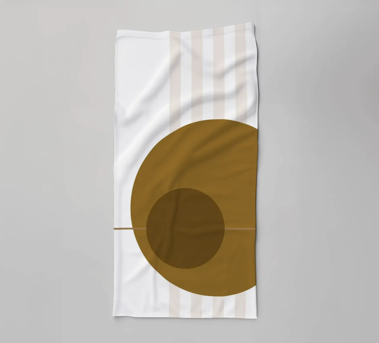 Minimal Geometry #1 towel by Ella.Wilfriede