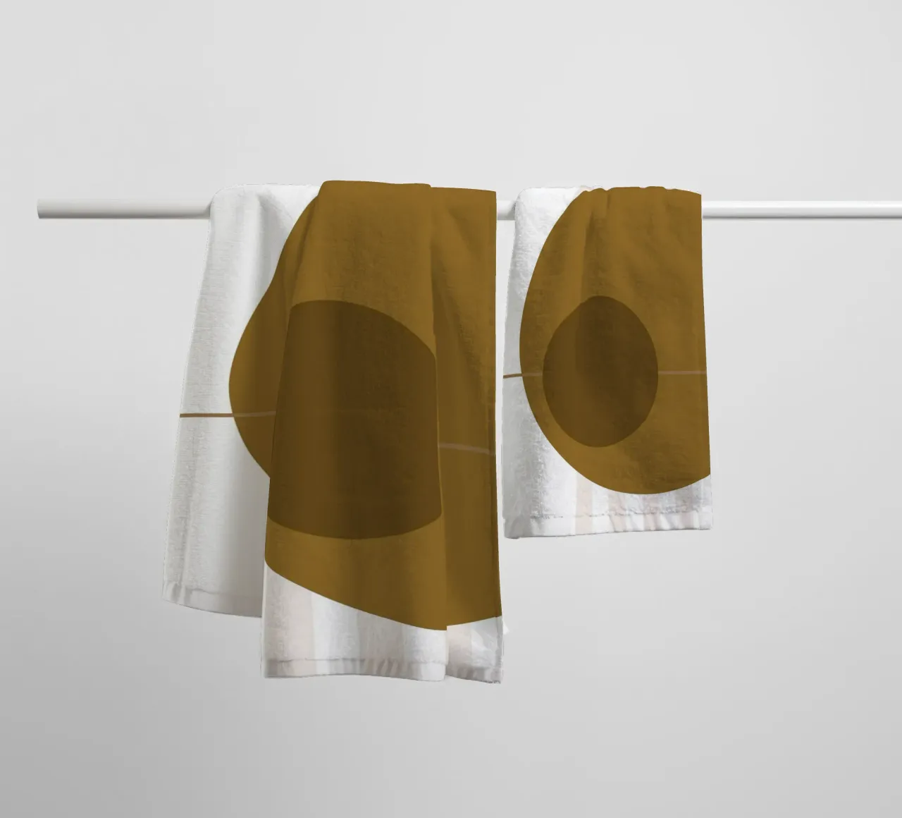 Minimal Geometry #1 towel by Ella.Wilfriede