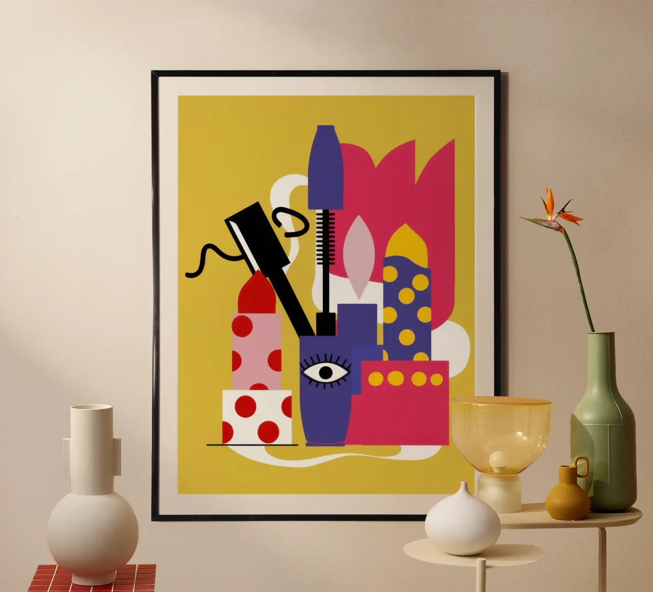 Il capriccio dell'artista di mezzanotte poster da Autumn Season