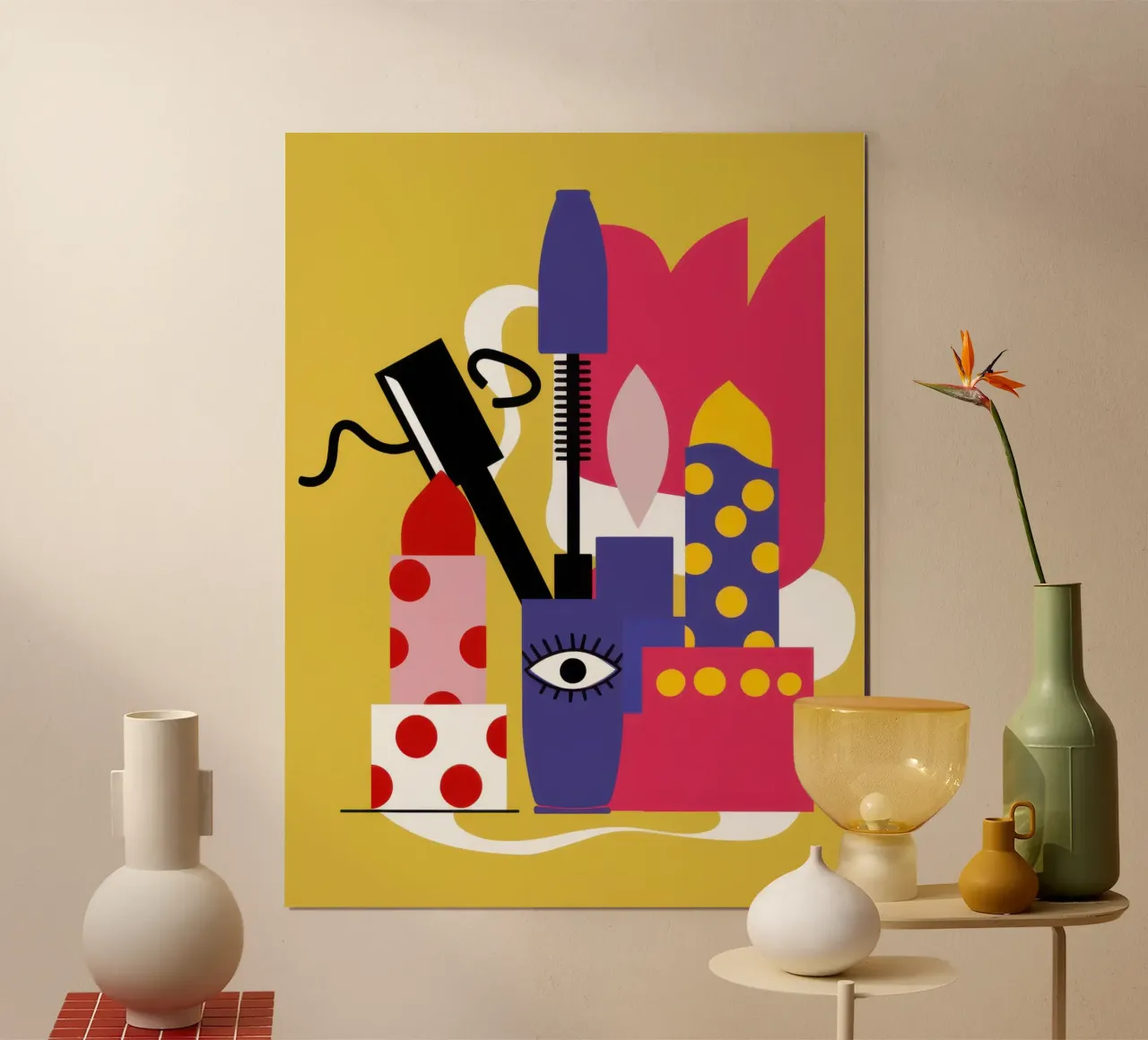 Il capriccio dell'artista di mezzanotte poster da Autumn Season