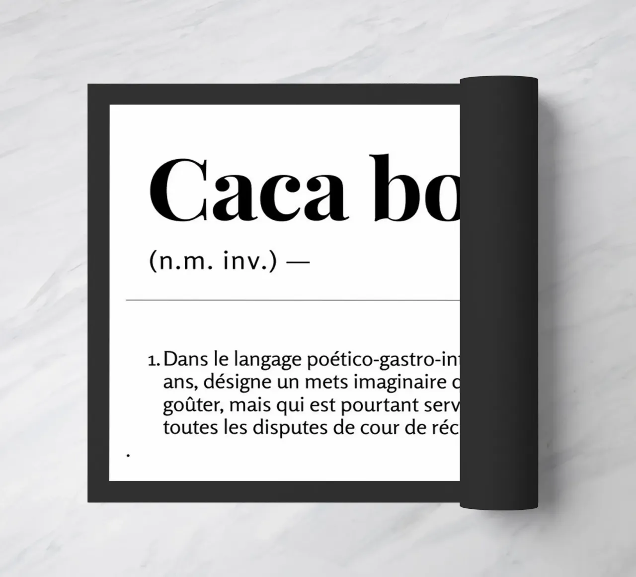 CACA BOUDIN zerbino da Tisha Shop