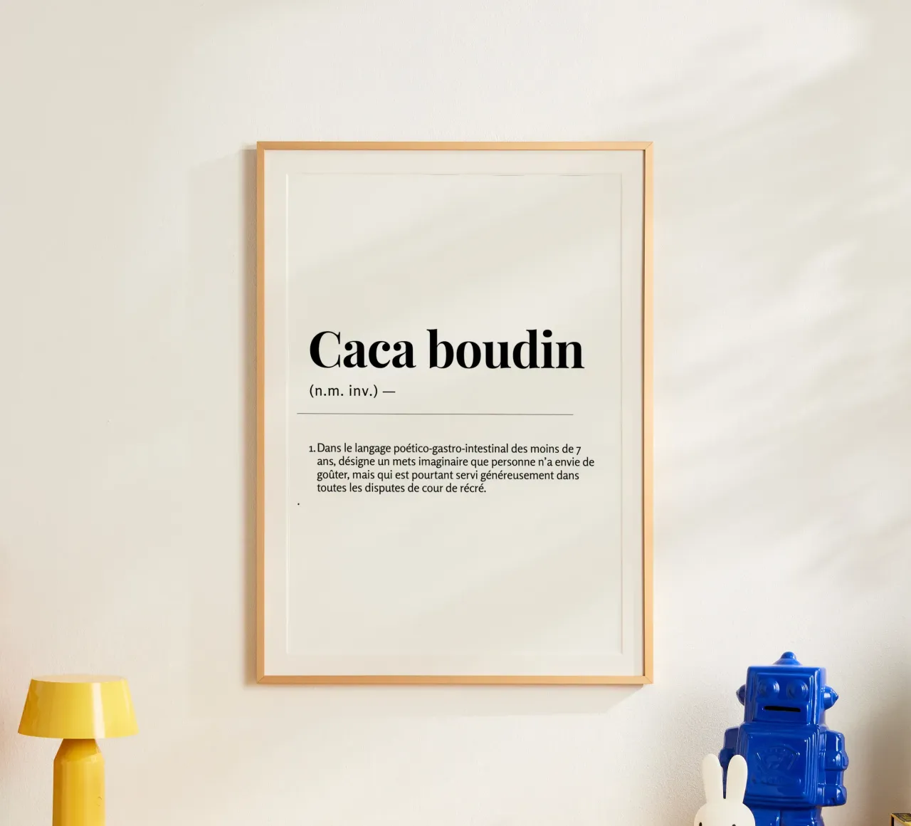 CACA BOUDIN poster da Tisha Shop