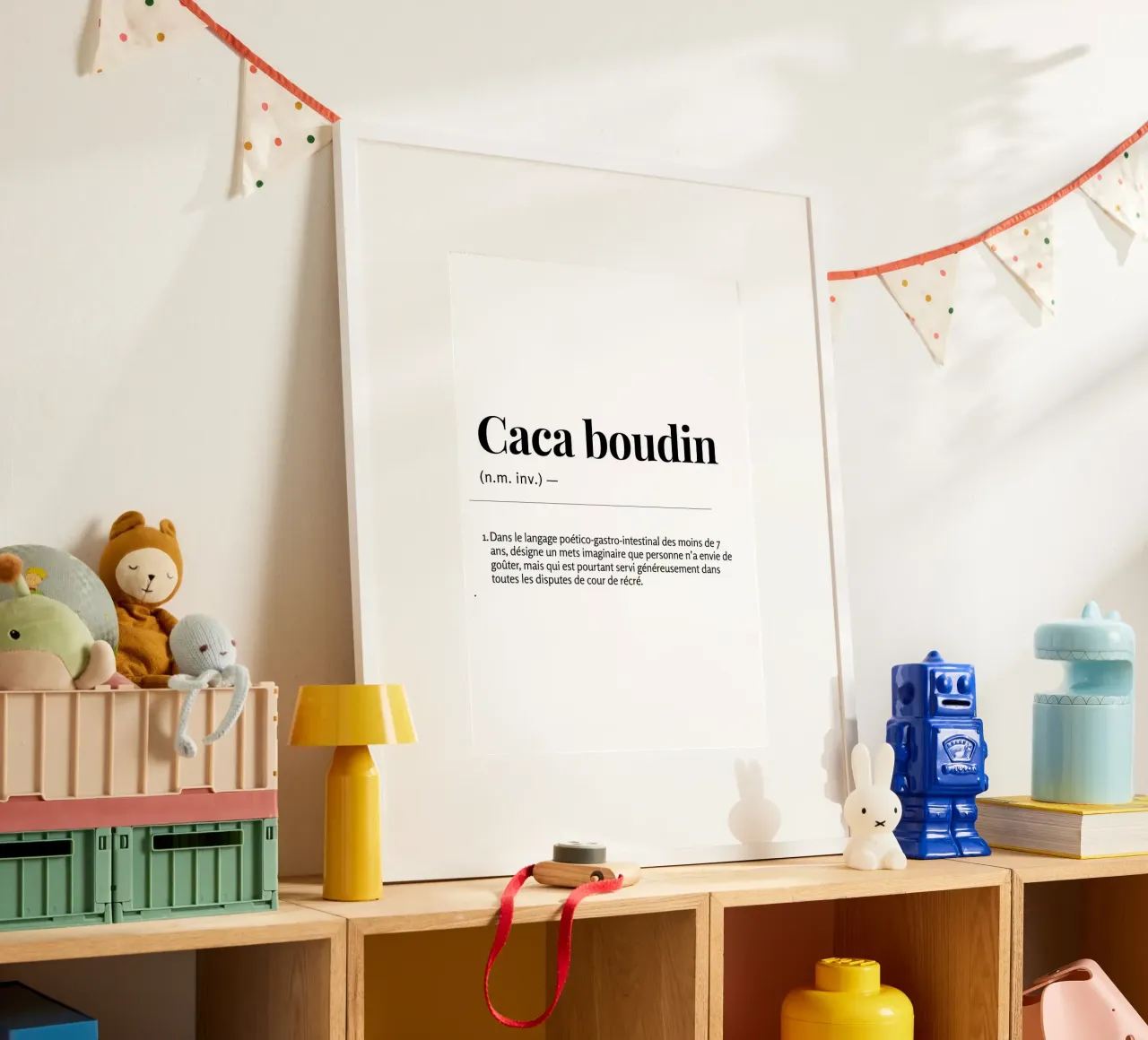 CACA BOUDIN poster da Tisha Shop