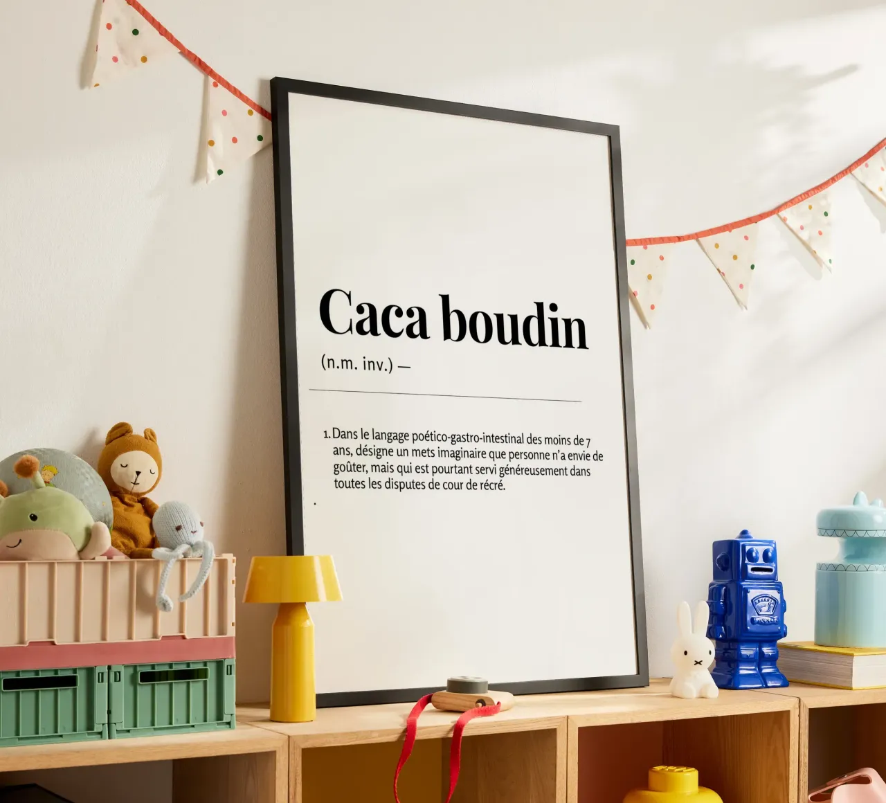 CACA BOUDIN poster da Tisha Shop