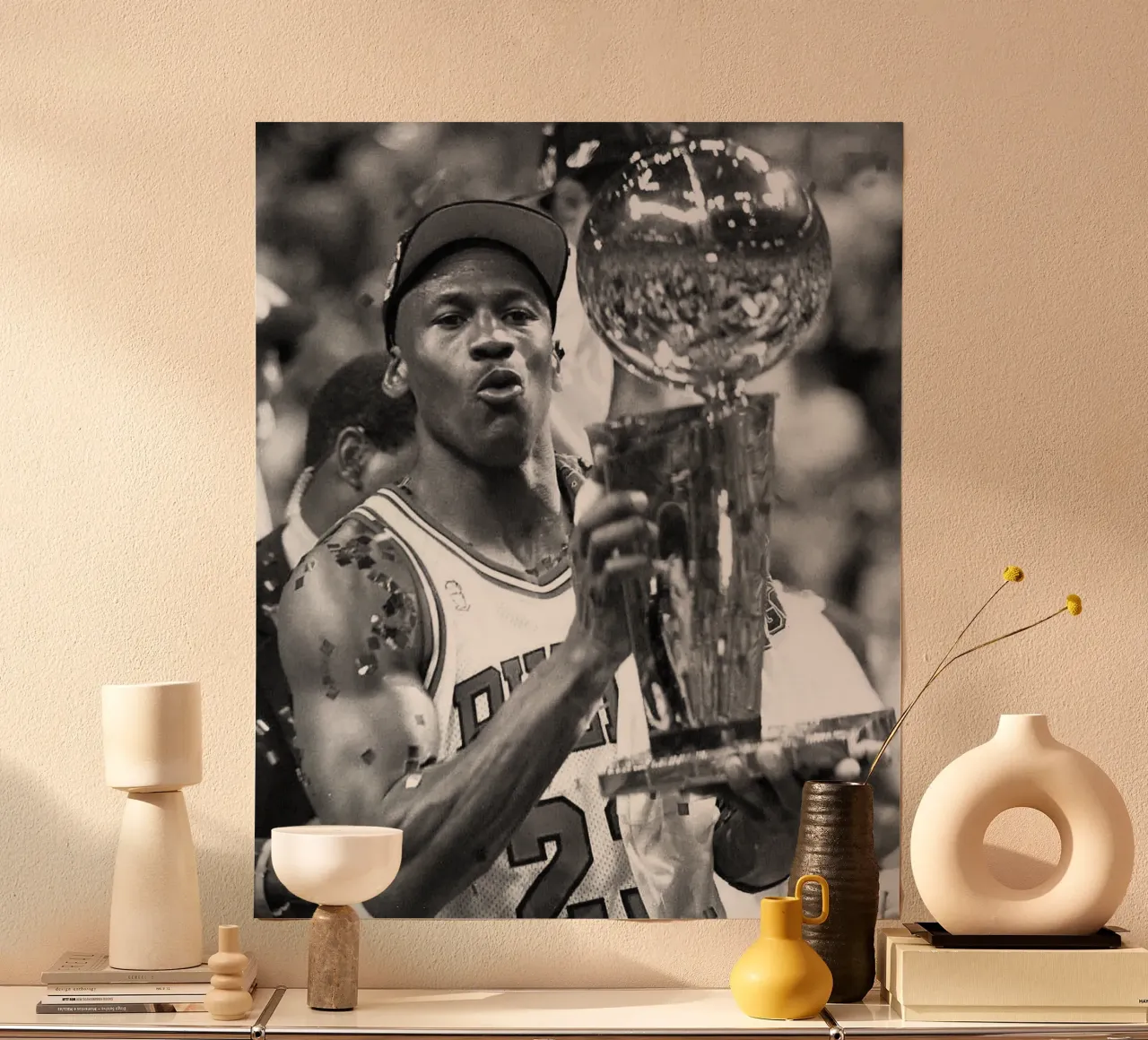 Jordan Legend si aggiudica la Coppa poster con telaio in plastica da FAKE ARTWORK STORE