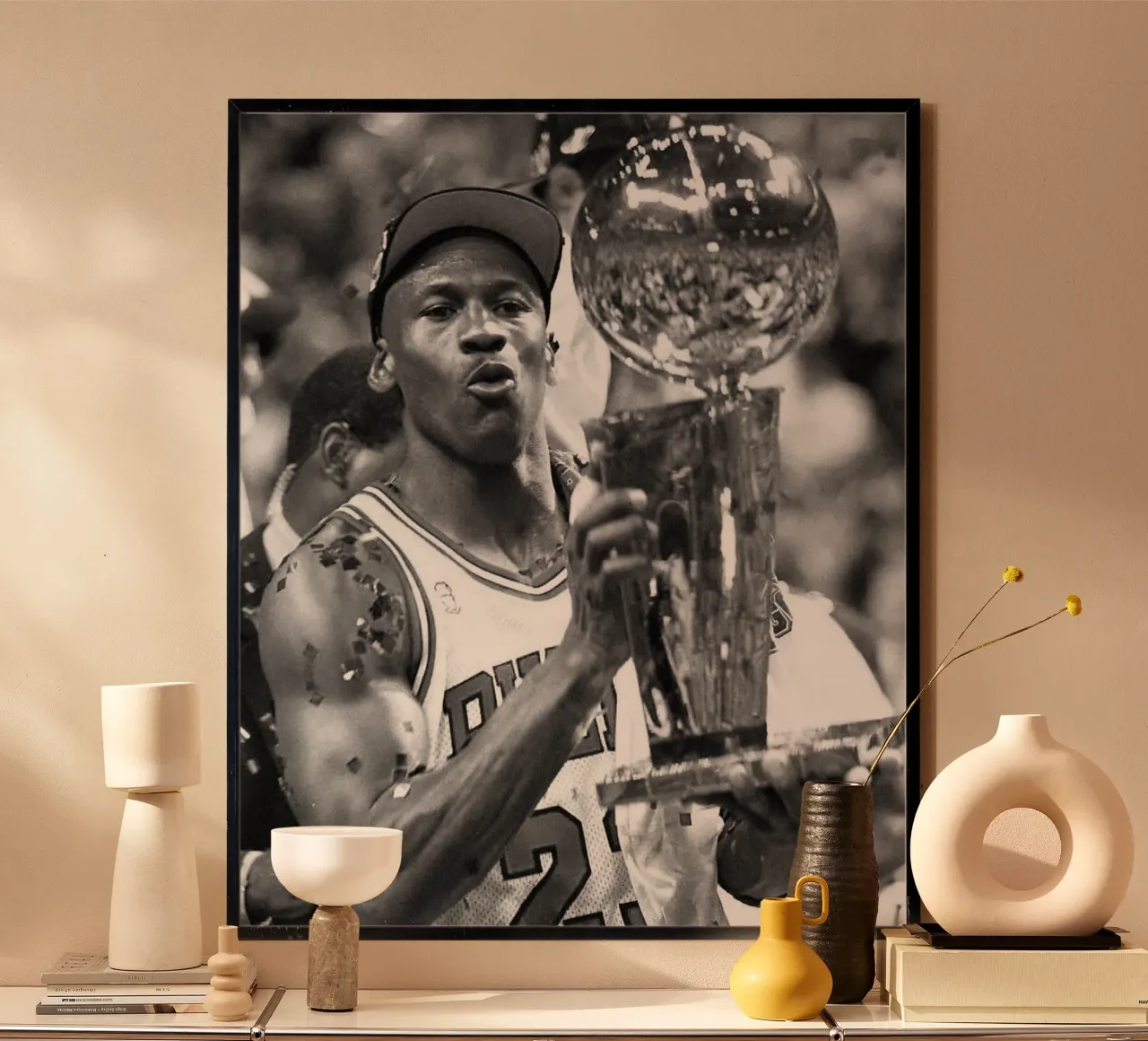 Jordan Legend si aggiudica la Coppa poster con telaio in plastica da FAKE ARTWORK STORE