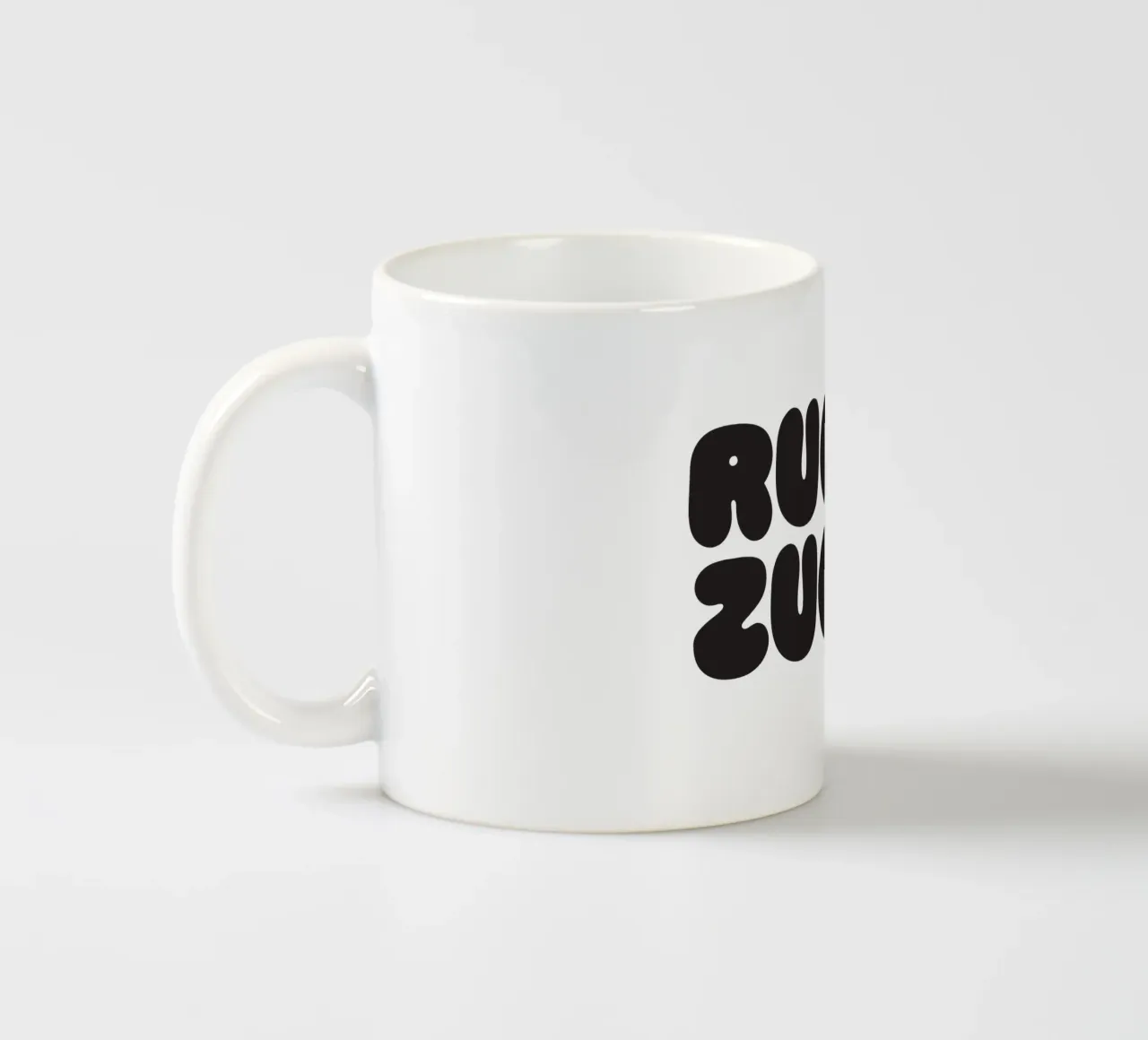 Rucki Zucki ceramic mug by Verplanungsagentur