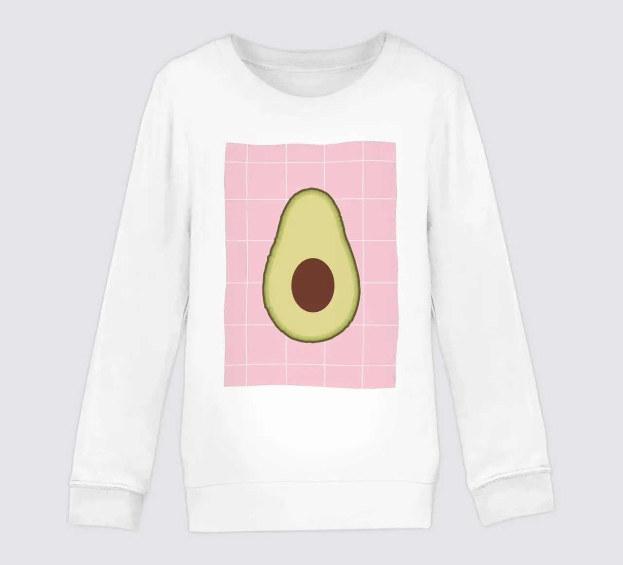 Avocado Slice felpa bambino da Attaboy Dsgn