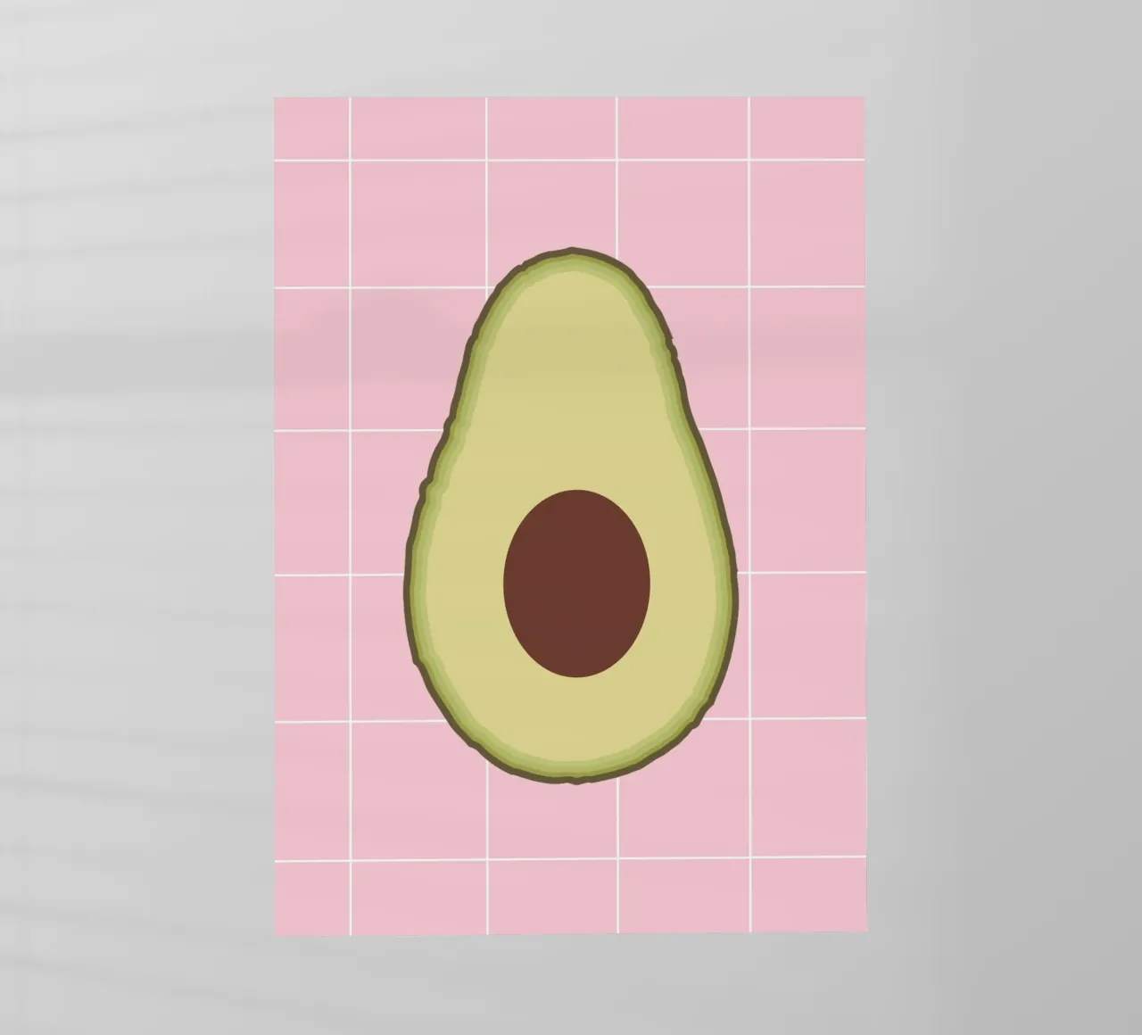 Avocado Slice pellicola backlit da Attaboy Dsgn