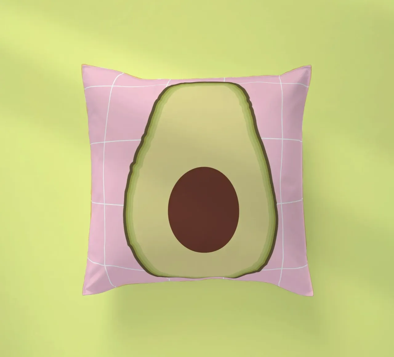 Avocado Slice cuscino da Attaboy Dsgn