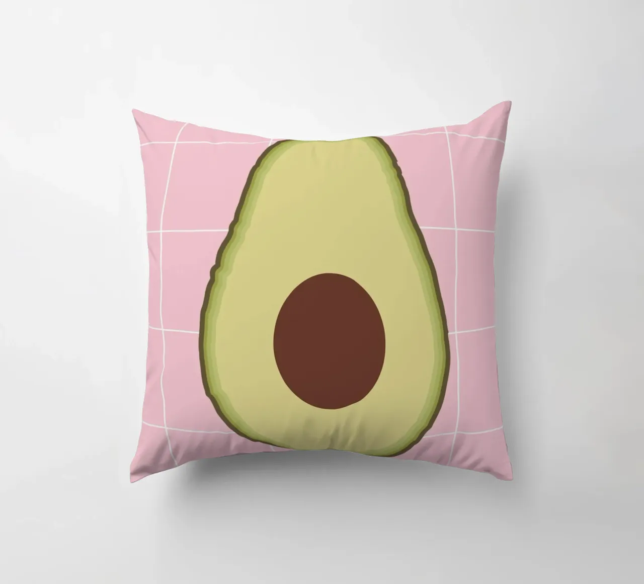 Avocado Slice cuscino da Attaboy Dsgn