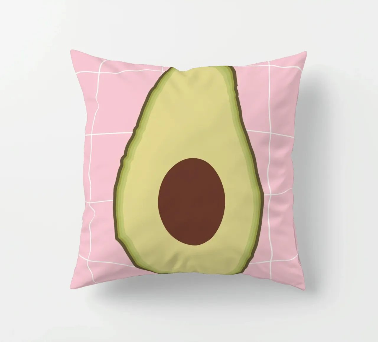 Avocado Slice cuscino da Attaboy Dsgn