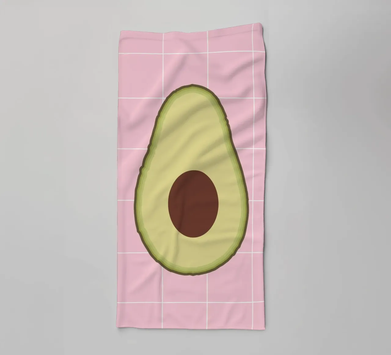 Avocado Slice asciugamano da bagno da Attaboy Dsgn