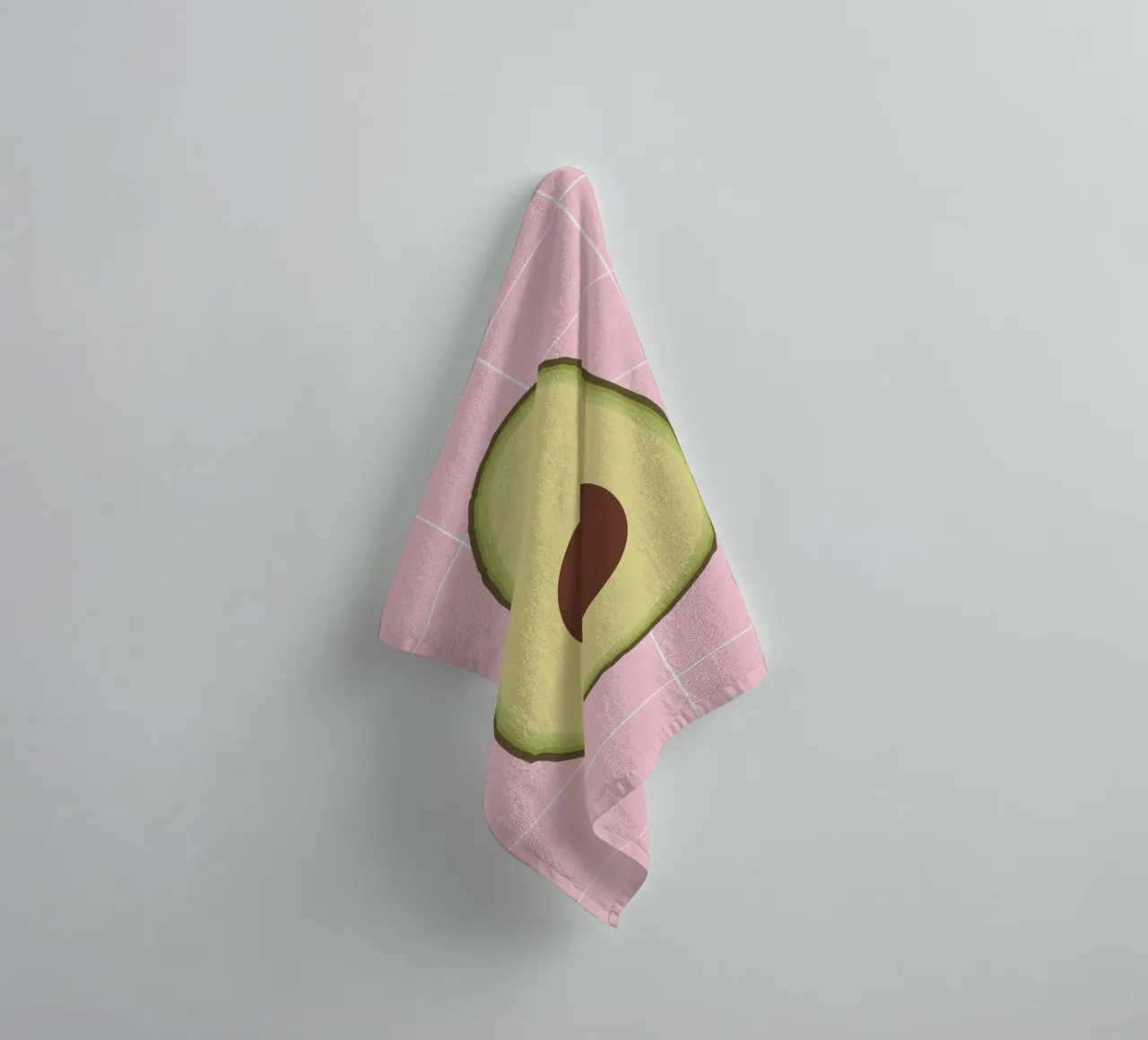 Avocado Slice asciugamano da bagno da Attaboy Dsgn