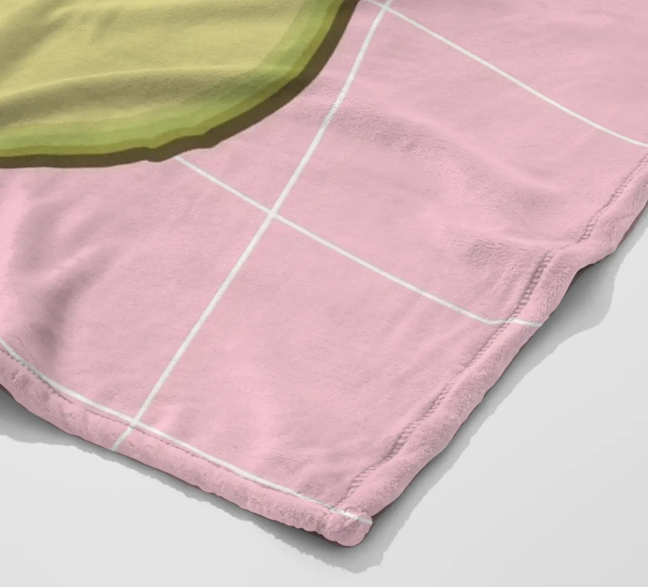 Avocado Slice coperta in pile da Attaboy Dsgn