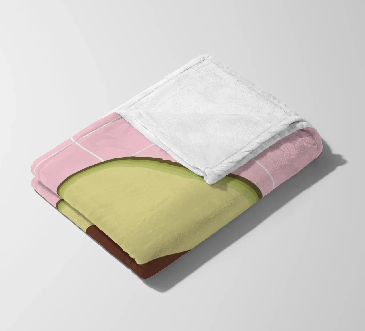 Avocado Slice coperta in pile da Attaboy Dsgn