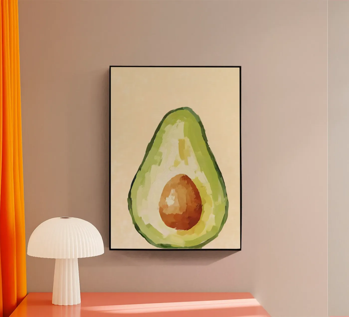 Avocado Slice acryl van Attaboy Dsgn
