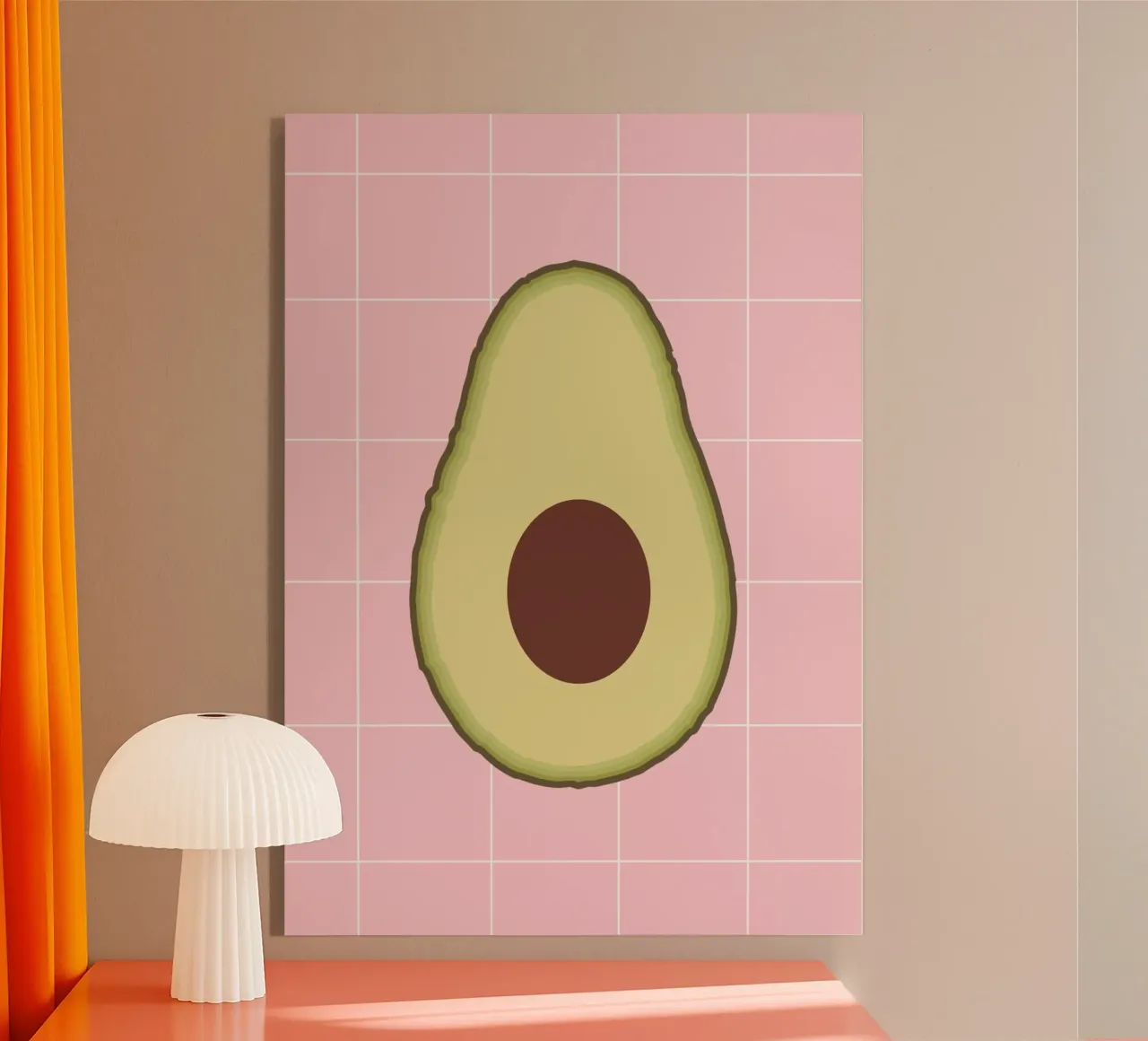 Avocado Slice plexiglass da Attaboy Dsgn