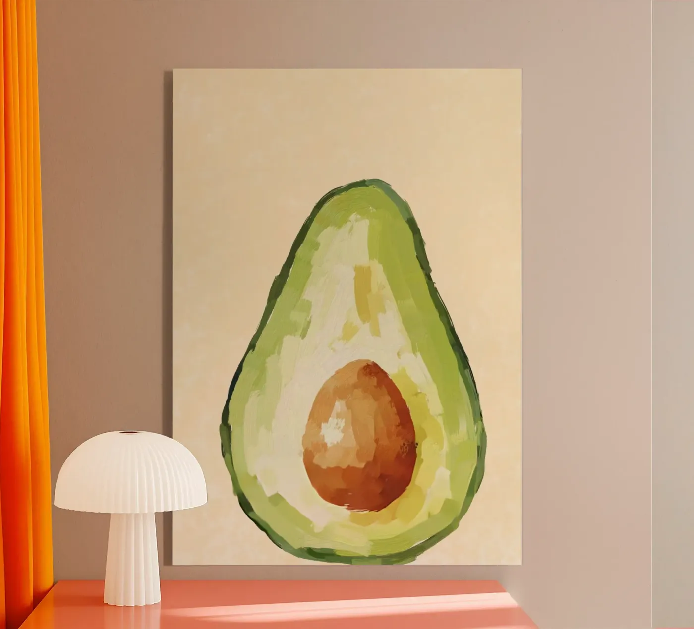 Avocado Slice acryl van Attaboy Dsgn