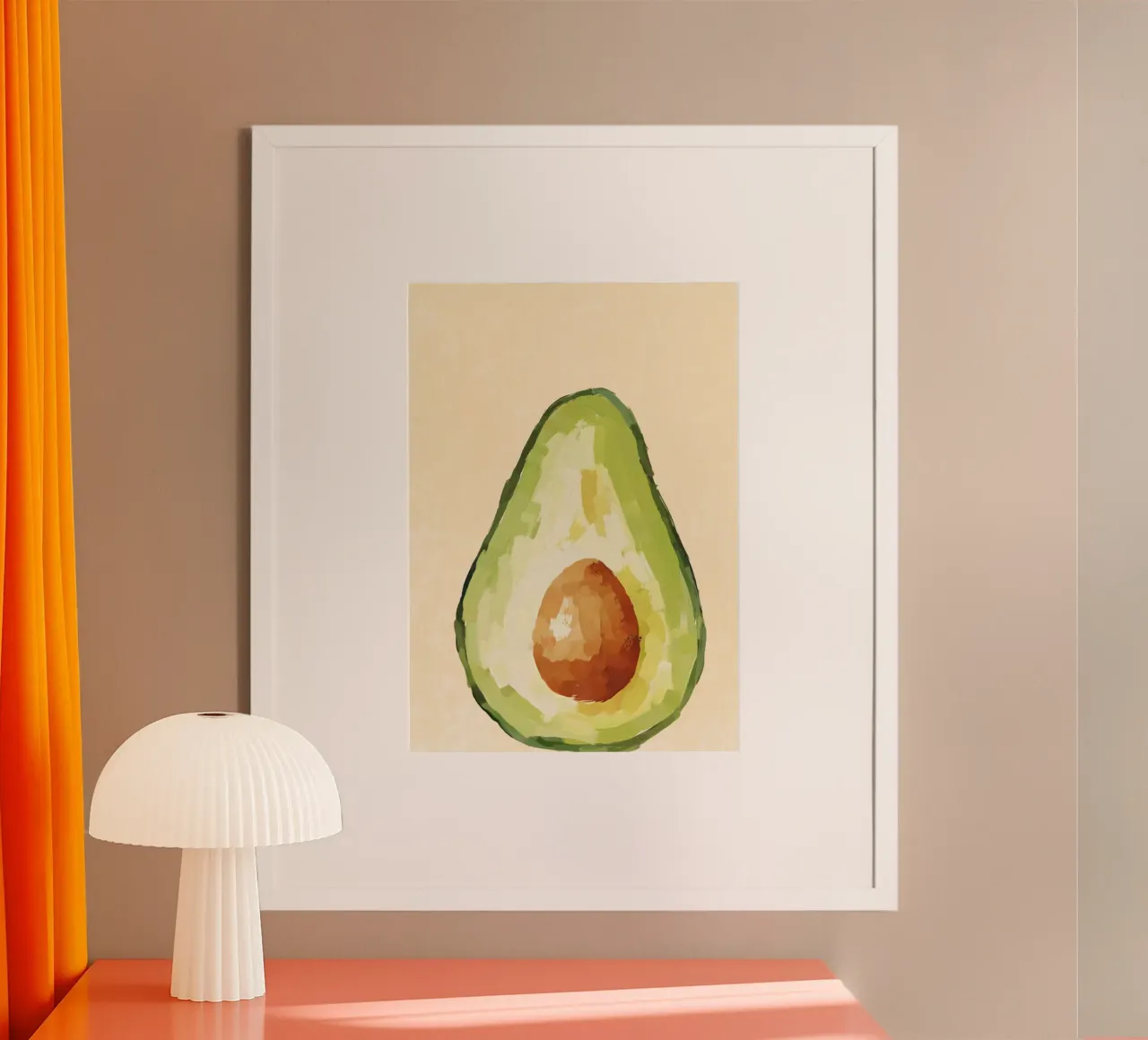 Avocado Slice poster da Attaboy Dsgn