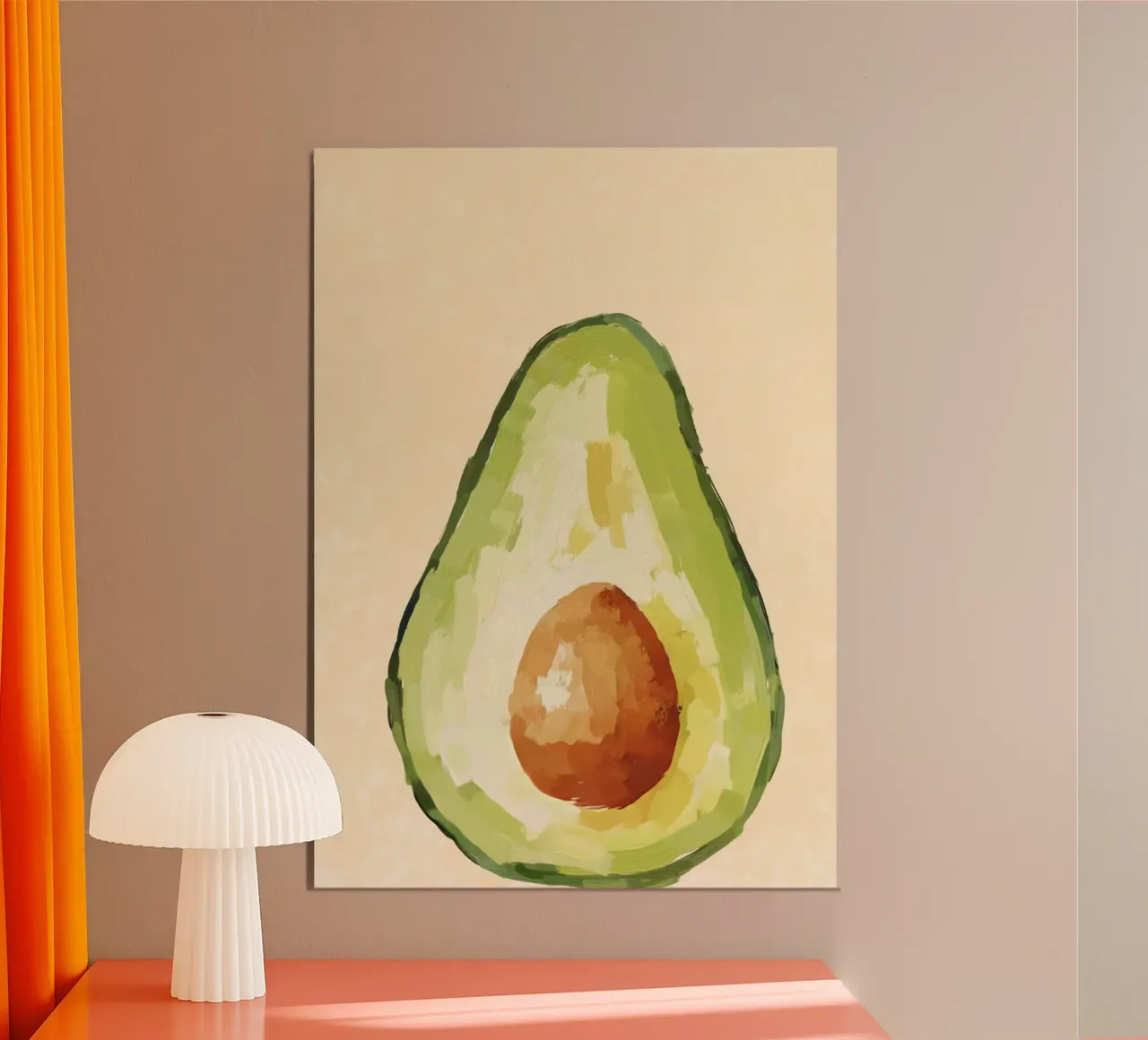 Avocado Slice poster da Attaboy Dsgn