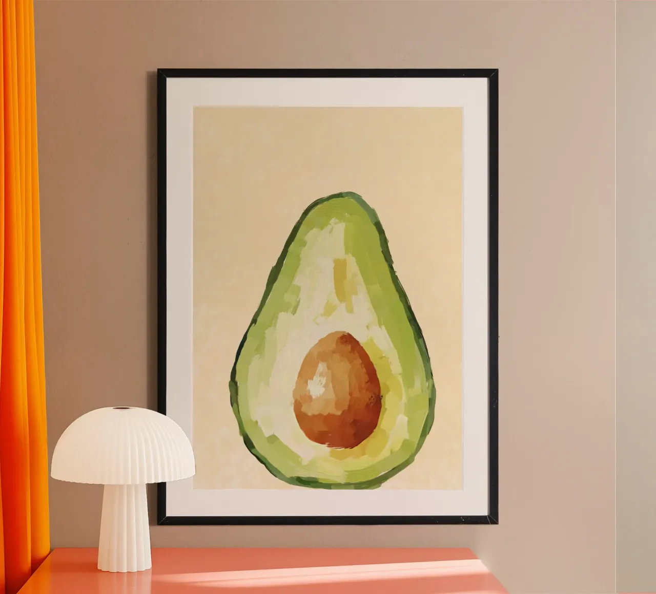 Avocado Slice poster da Attaboy Dsgn