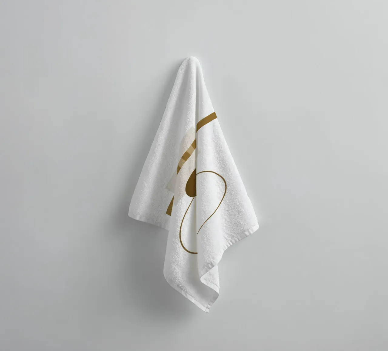 Minimal Geometry #3 towel by Ella.Wilfriede
