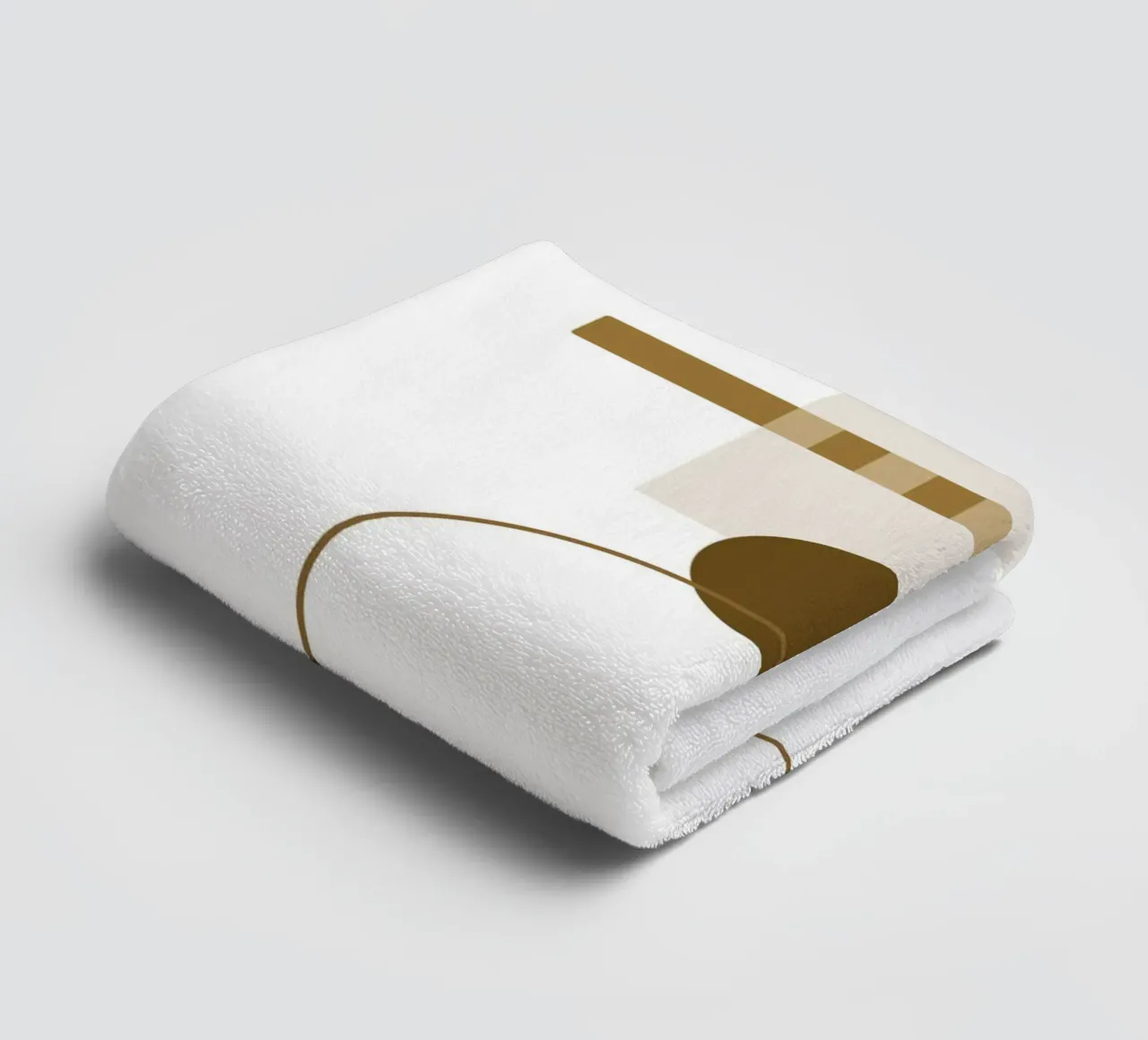 Minimal Geometry #3 towel by Ella.Wilfriede