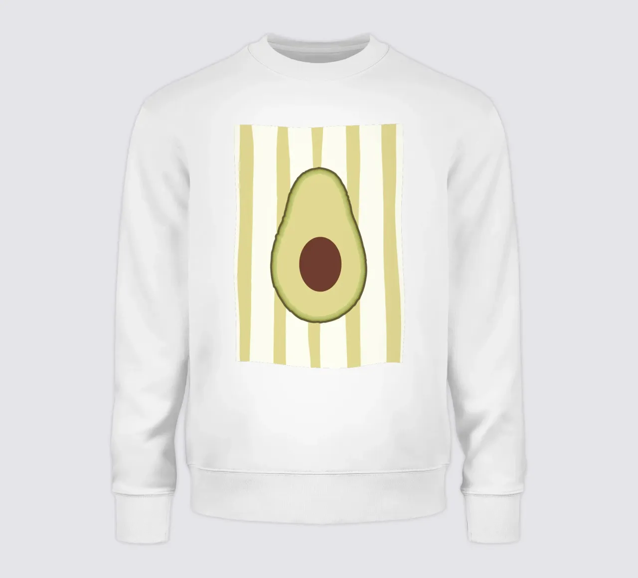 Avocado Slice felpa da Attaboy Dsgn