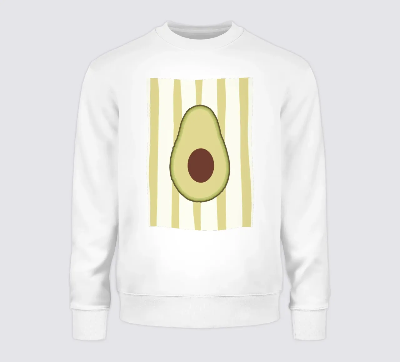 Avocado Slice felpa da Attaboy Dsgn